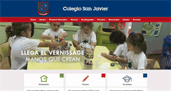 Desktop Screenshot of colegiosanjavier.com.ar